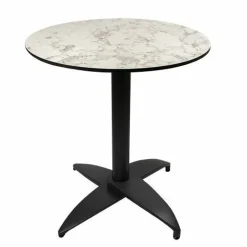 ONESSO HPL Pro Tischplatte Marmara rund 70 cm