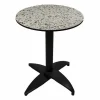 ONESSO HPL Pro Tischplatte Stone rund 70 cm
