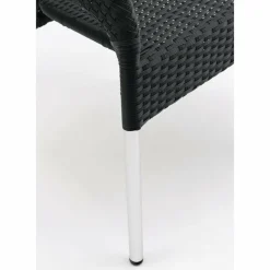 Outdoor Stuhl KRISTA 360ST-A Schwarz
