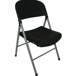 Outdoor Stuhl KRISTA 200ST Schwarz, Klappbar