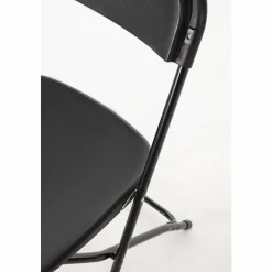 Outdoor Stuhl KRISTA 205ST Schwarz, Klappbar