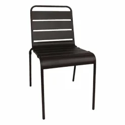 Outdoor Stuhl KRISTA 210ST Schwarz, Metall