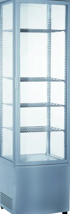 Panoramavitrine RT-280 G LED (silber), 280L