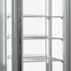 Panoramavitrine Snelle 360 G LED Lichtgrau mit 5 Rosten