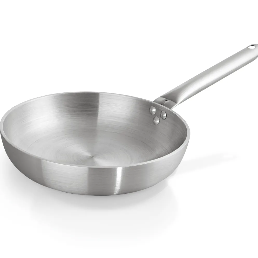 Pfanne, Ø 24 cm, Aluminium, Edelstahl