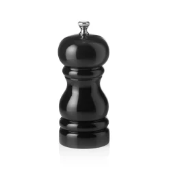 Pfeffermühle mit Keramikmahlwerk CLASSIC MILL, Höhe 11 cm, schwarz glänzend, Holz