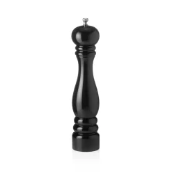 Pfeffermühle mit Keramikmahlwerk CLASSIC MILL, Höhe 30 cm, schwarz glänzend, Holz