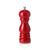 Pfeffermühle mit Keramikmahlwerk CLASSIC MILL, Höhe 15 cm, rot glänzend, Holz