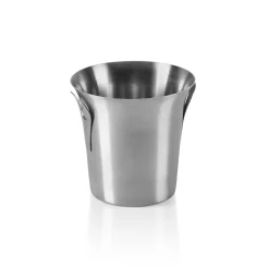 Piccolo Wein-/Sektkühler Set, Ø 11,5 cm, Höhe 11 cm, Set á 4 Stück, Chromnickelstahl