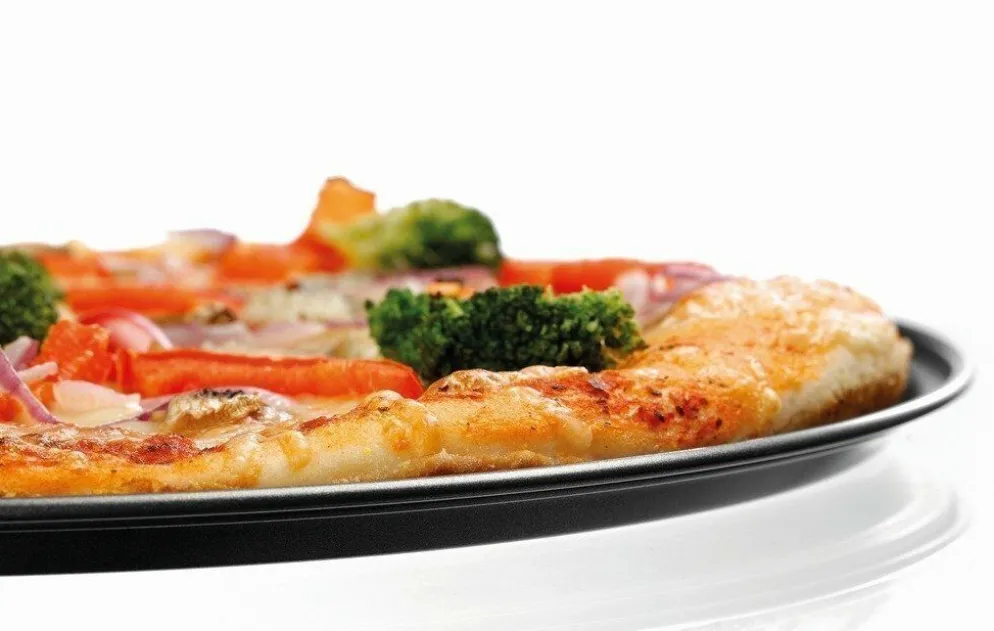 Pizza-Backblech 290-R, gelocht Durchmesser: 290 mm