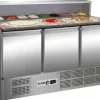 Pizzakühltisch/-Belegstation 901 PT, 1370x700x1090 mm - GN 1/1