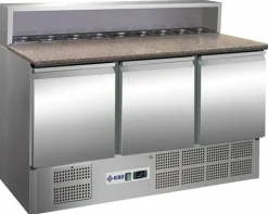 Pizzakühltisch/-Belegstation 901 PT, 1370x700x1090 mm - GN 1/1