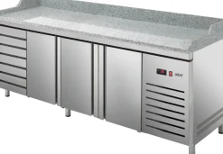 Pizzakühltisch Pizza PKT 3007 3 Türen und 7 Teigschubladen, Breite 2540mm