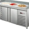 Pizzakühltisch Pizza PKT 2007 2 Türen und 7 Teigschubladen, Breite 2017mm