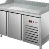 Pizzakühltisch Pizza PKT 2000 2 Türen 600x400mm, Breite 1492mm