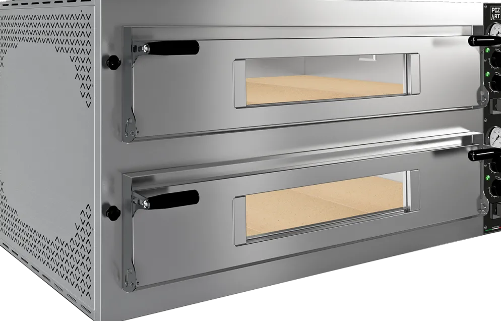 Pizzaofen Comfort 6+6 für 12 Pizzen ø-35cm elektro