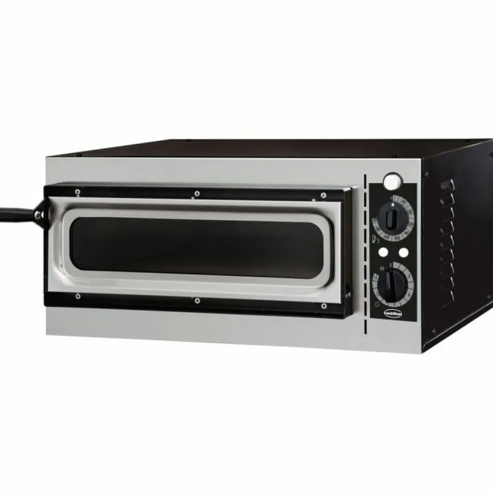 Pizzaofen 1 Kammer für 1 Pizza Ø-32cm, 568x500x280mm