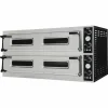 Pizzaofen 2 Kammer für 9+9 Pizzen Ø-35cm, 1500x1314x745mm
