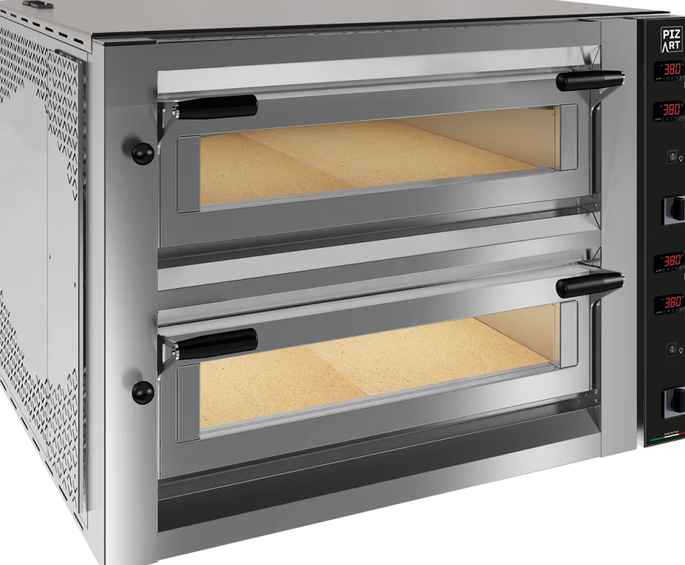 Pizzaofen Master 4+4 für 8 Pizzen ø-35cm elektro