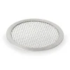 Pizza Screen Set, Ø 25 cm, Perforierung 8 x 4 mm, Set á 10 Stück, Aluminium