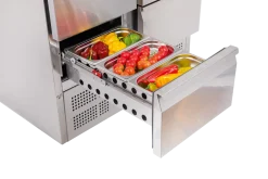 Pizzatisch Belegstation KBS 366, 6 Schubladen