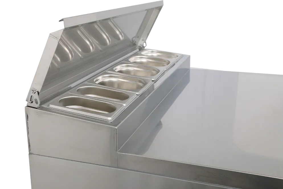 Pizzatisch Belegstation KBS 366, 6 Schubladen