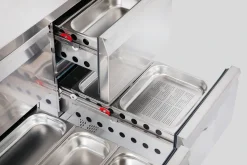 Pizzatisch Belegstation KBS 366, 6 Schubladen