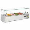 POLAR Aufsatzkühlvitrine 5 x GN1/4, 1200mm