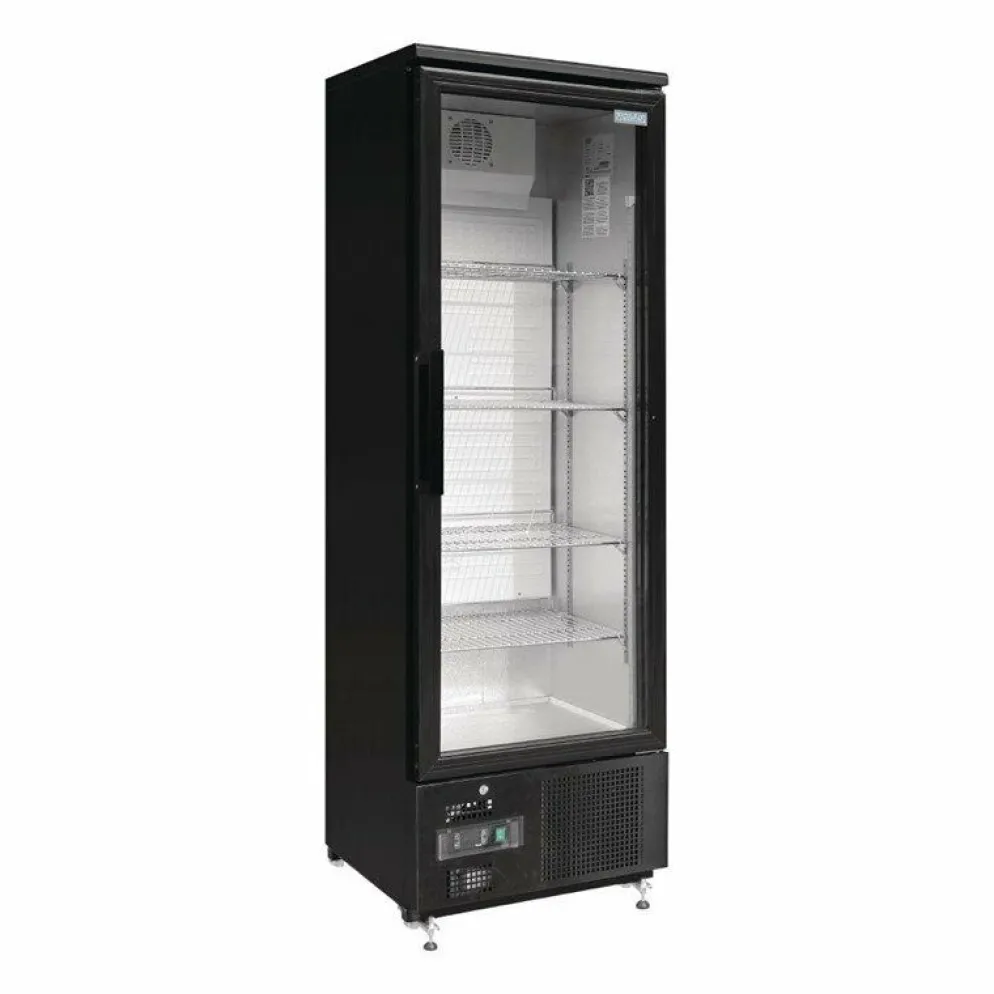 Polar Bar Glastürkühlschrank 1-türig, 60x51,4x187,2cm