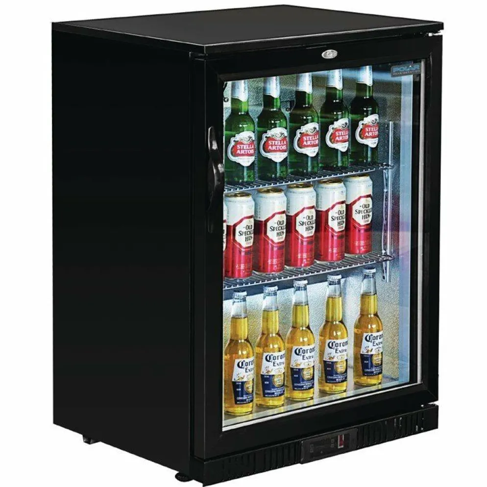 POLAR Barkühlschrank mit Klapptür 128L