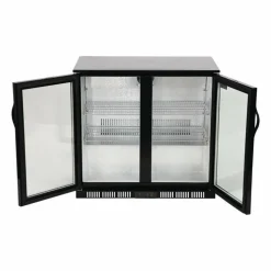 POLAR Barkühlschrank mit 2 Klapptüren 198L