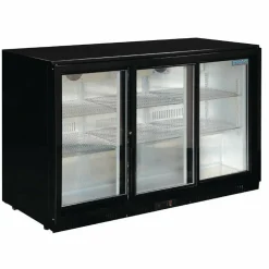 POLAR Barkühlschrank 3 Schiebetüren, 330 L
