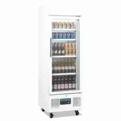 Polar Display Glastür Kühlschrank 336L, 62x57x198,2 cm