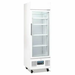 Polar Display Glastür Kühlschrank 336L, 62x57x198,2 cm