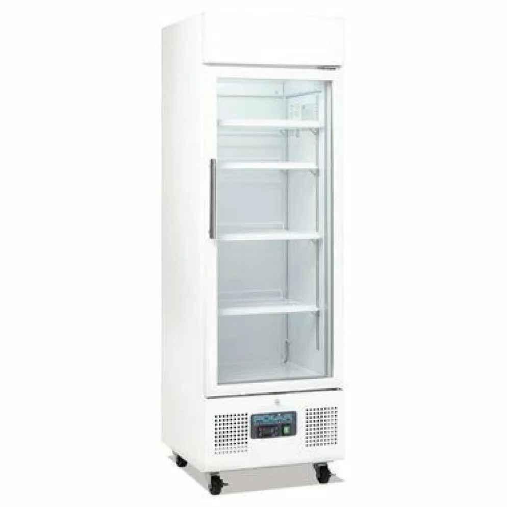 Polar Display Glastür Kühlschrank, 218L, 53x57,5x169,2cm