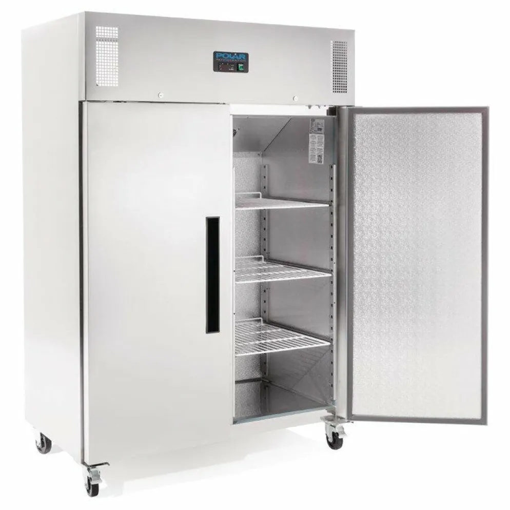 POLAR Gefrierschrank Edelstahl 1200L, 1345x815x2000 mm