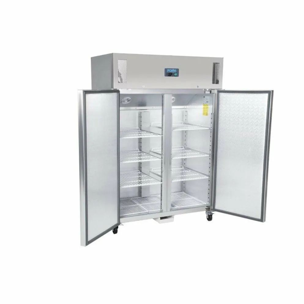 POLAR Gefrierschrank Edelstahl 1200L, 1345x815x2000 mm