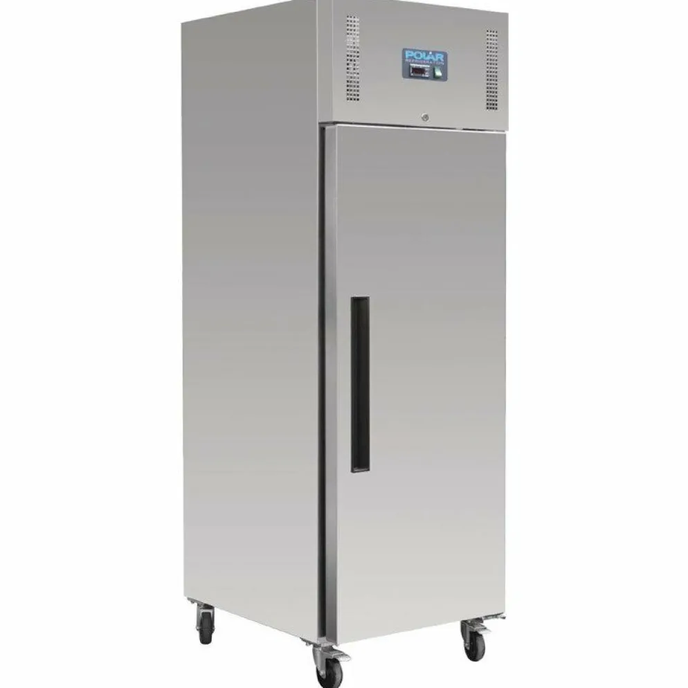 POLAR Gefrierschrank Edelstahl in Bäckereiabmessung 850L