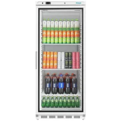 POLAR Glastür Display Flaschenkühlschrank, 600L