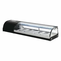 Polar Kühlvitrine für Sushi 150cm, 150x39x29cm