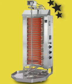 POTIS E3 Elektro Gyrosgrill Dönergrill Kebabgrill 50 kg, Höhe 1120 mm