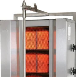 POTIS F GD4 Gyrosgrill Dönergrill Kebabgrill 70 kg, Motor unten, 
