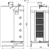POTIS GD4 Gyrosgrill Dönergrill Kebabgrill 70 kg, "PROPANGAS"
