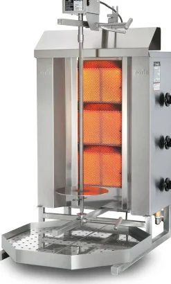 POTIS GD3 Gyrosgrill Dönergrill Kebabgrill 40 kg, 
