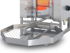 POTIS G3 Gyrosgrill Dönergrill Kebabgrill 50 kg, "PROPANGAS"