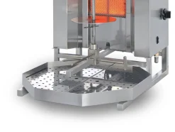 POTIS MUGD4 Gyrosgrill Dönergrill Kebabgrill 70 kg, "PROPANGAS"