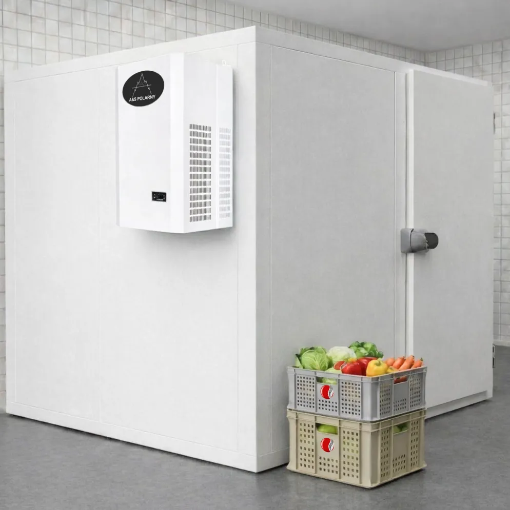 Premium Kühlzelle 2100x1800x2010mm mit Aggregat, Wandstärke 80mm