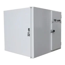 Premium Kühlzelle 3000x2700x2210mm ohne Aggregat, Wandstärke 80mm