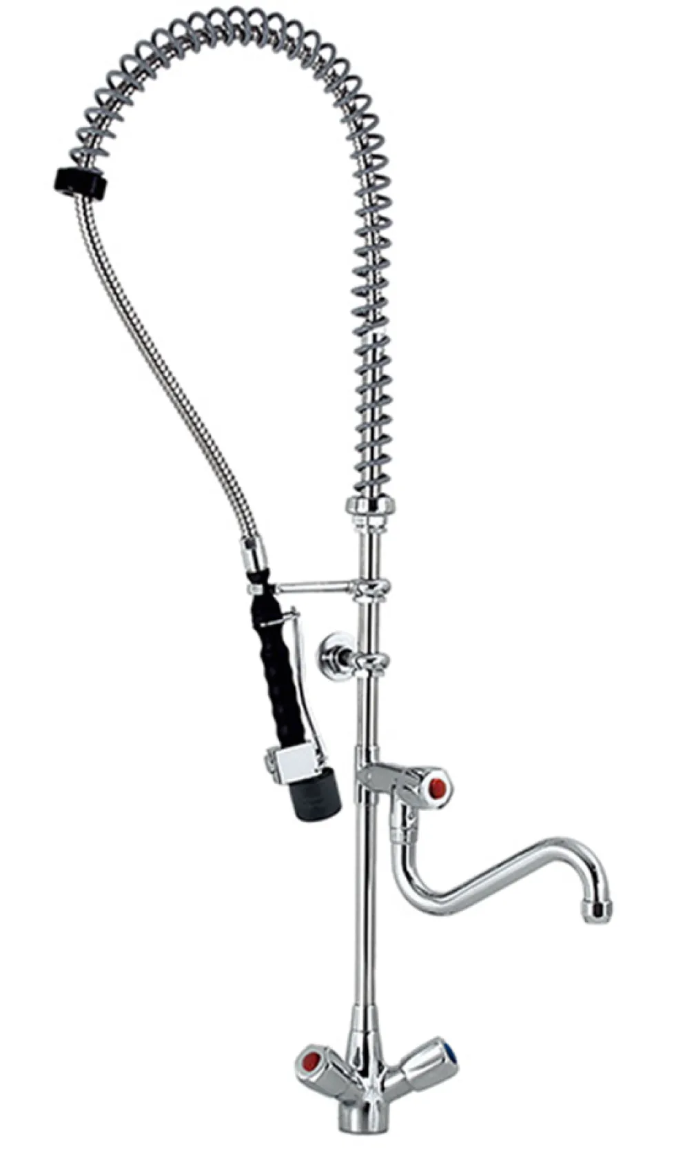 PREMIUM Knebel-Geschirrwaschbrause mit Schwenkhahn und LOW-Flow Brause