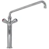 PREMIUM Knebel-Mischbatterie mit Schwenkhahn 1/2 Zoll Wasseranschluß